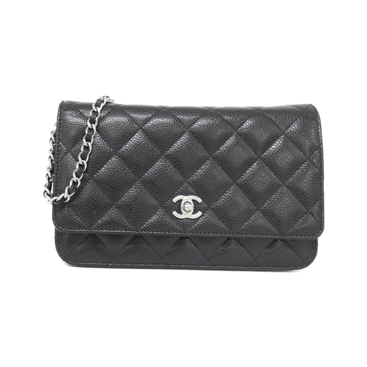CHANEL AP4241 Wallet Grained Calfskin