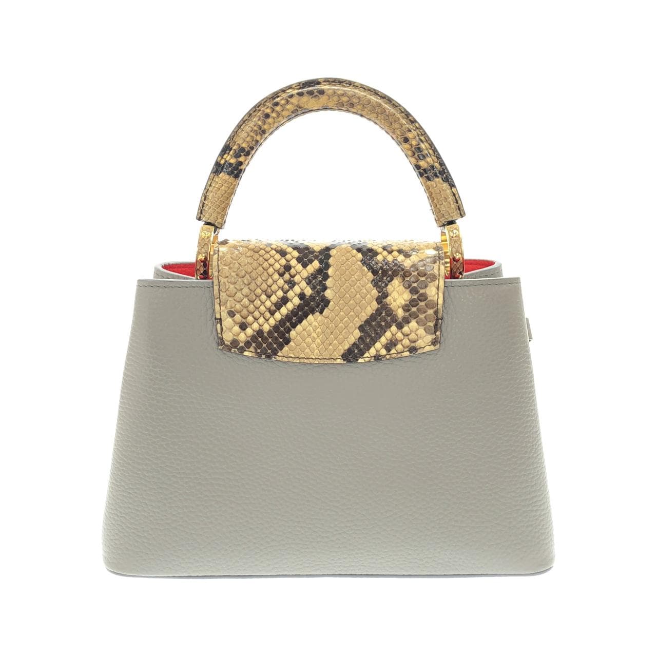 LOUIS VUITTON Capucines N82068 Handbag Leather 2