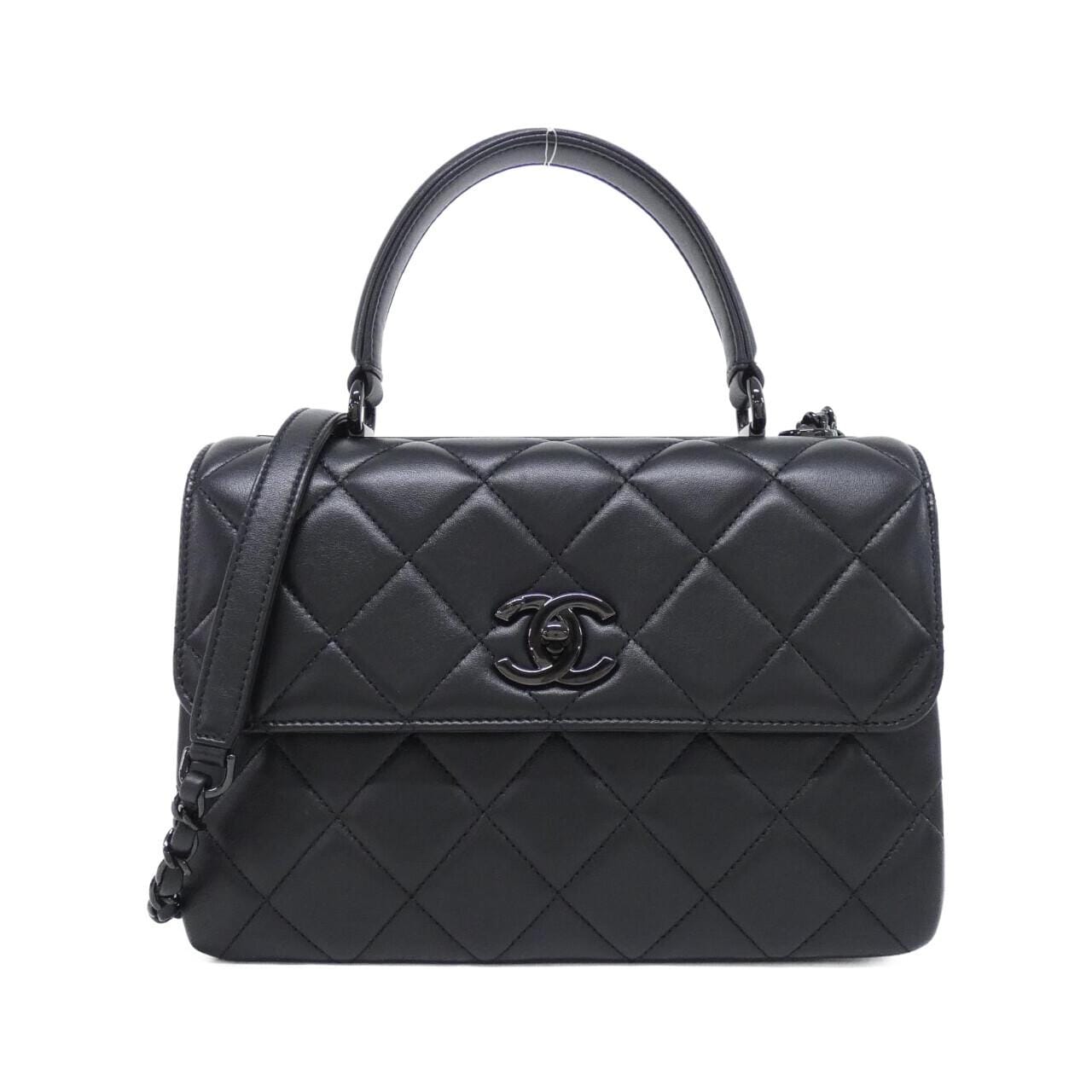 CHANEL 92236 Handbag Lambskin