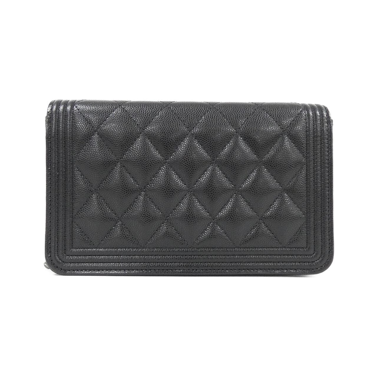 CHANEL Boy Chanel AP1117 Wallet Grained Calfskin 2