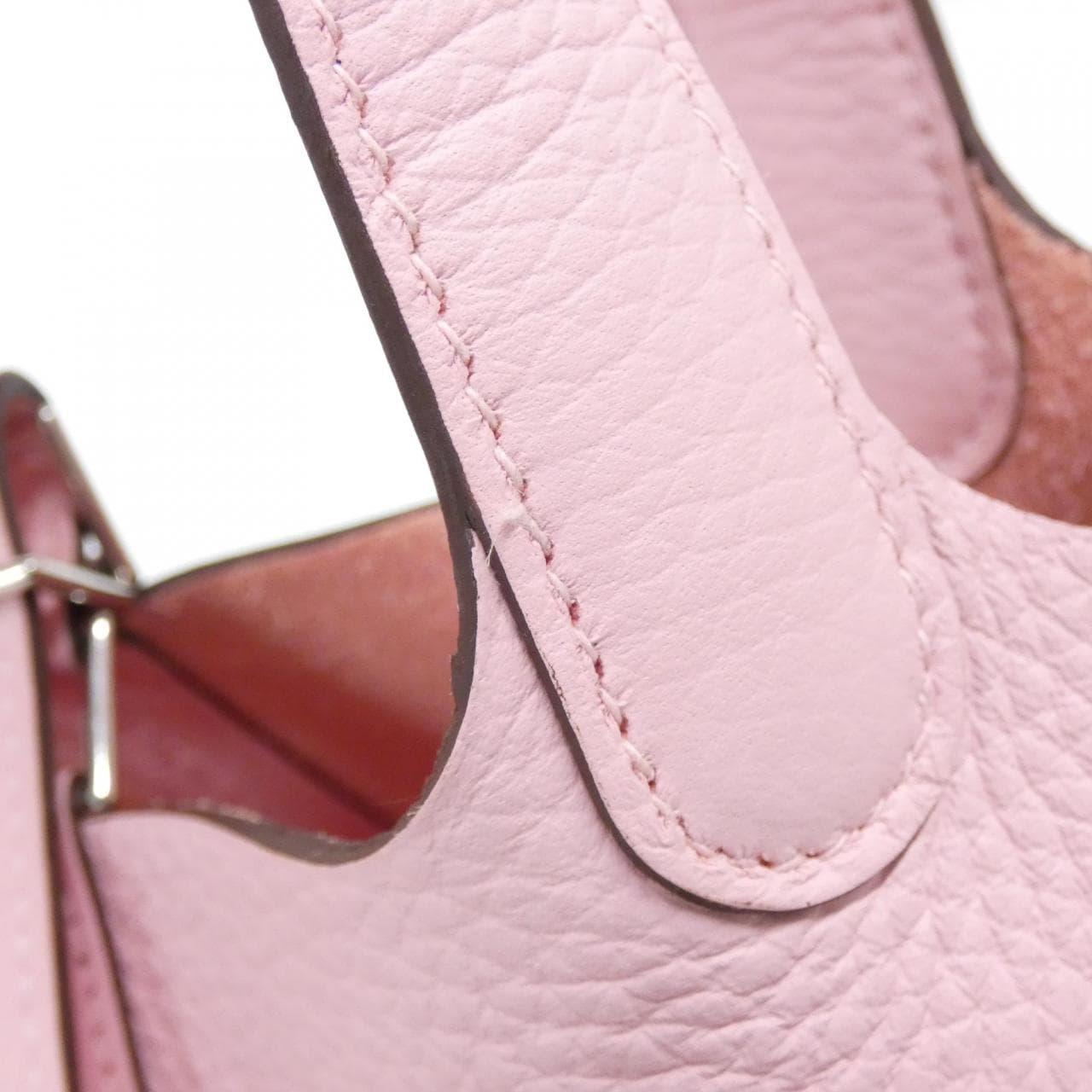 HERMES Picotin 056289CK Handbag Clemence 5