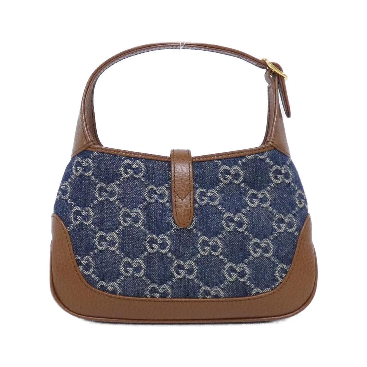 GUCCI Jackie 637092 2KQGG 肩背包 牛仔布 2