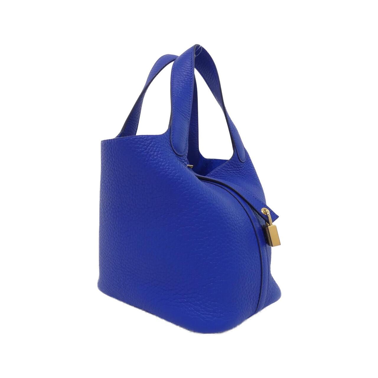 HERMES Picotin 056289CC Handbag Clemence