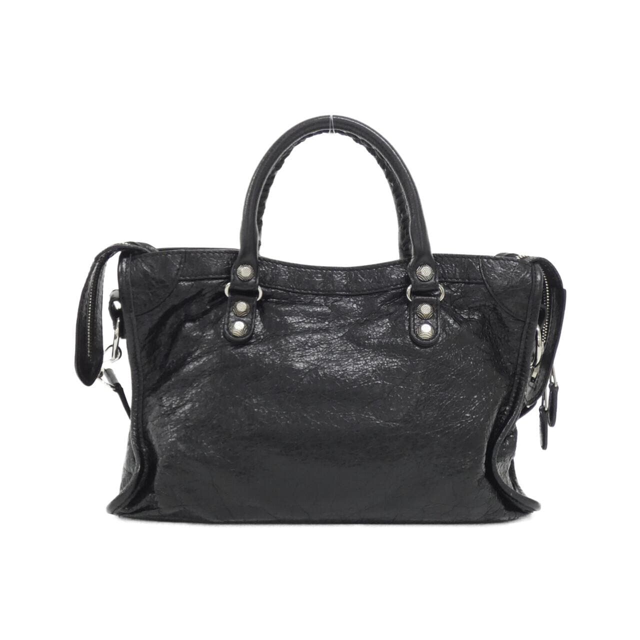 BALENCIAGA Le City 542022 CU5JN Handbag Leather 2