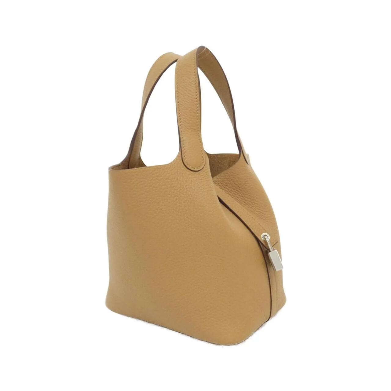 HERMES Picotin 056289CK Handbag Clemence