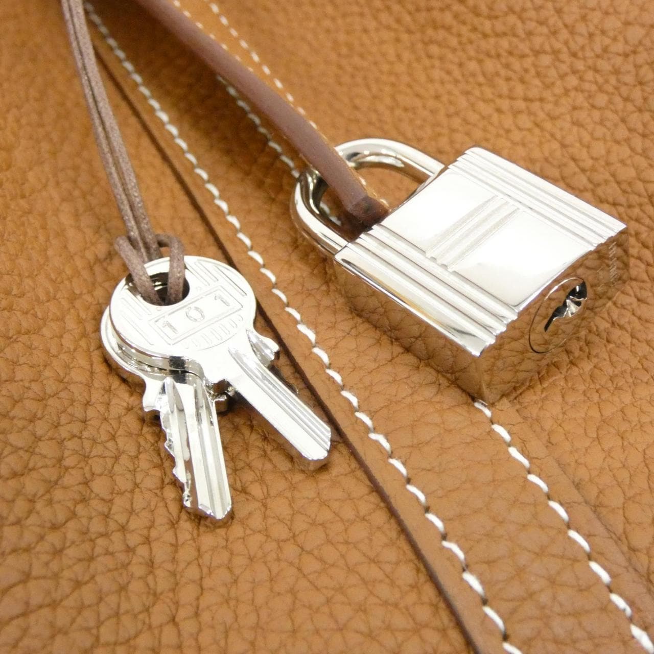HERMES Picotin 056289CK Handbag Clemence 3