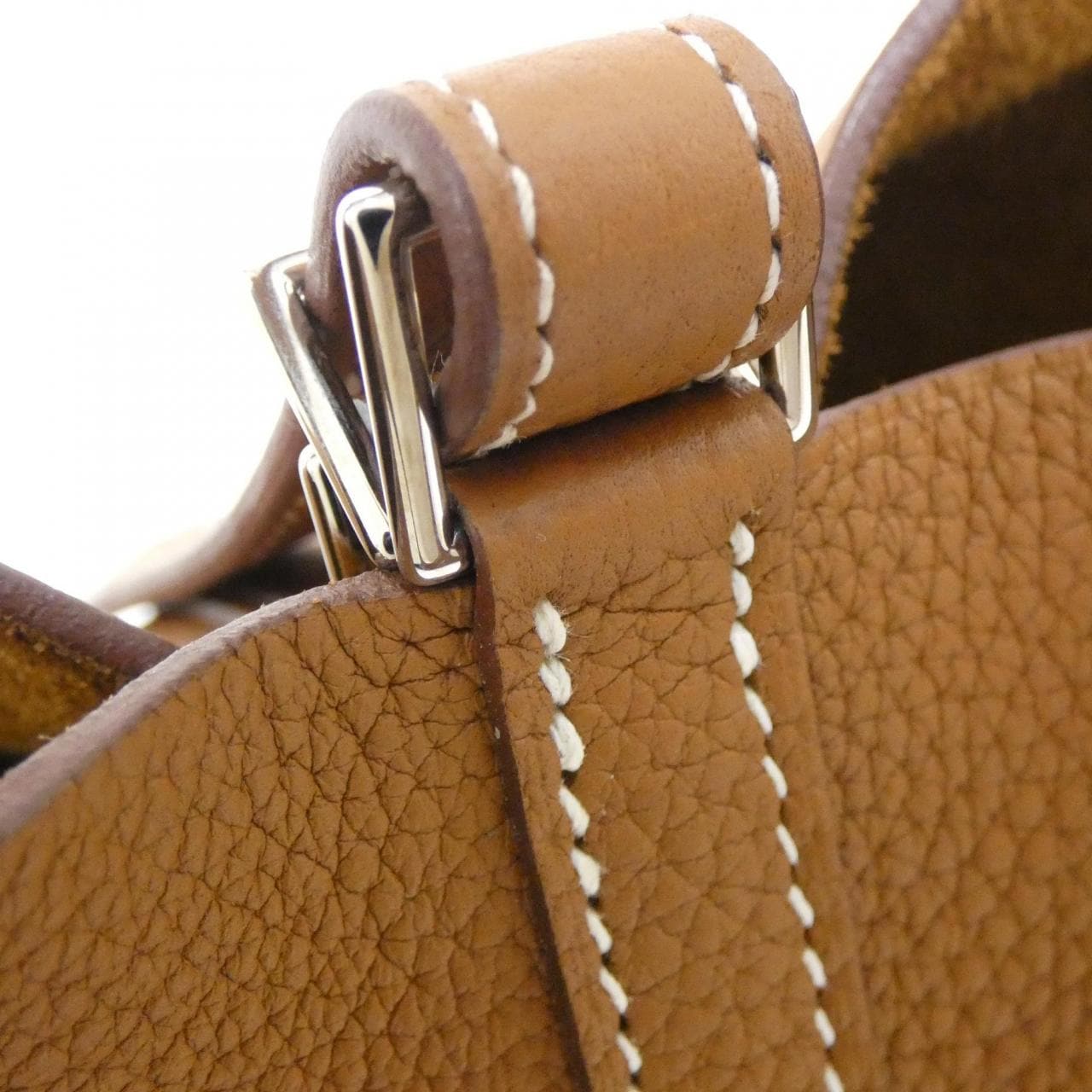 HERMES Picotin 056289CK Handbag Clemence 4