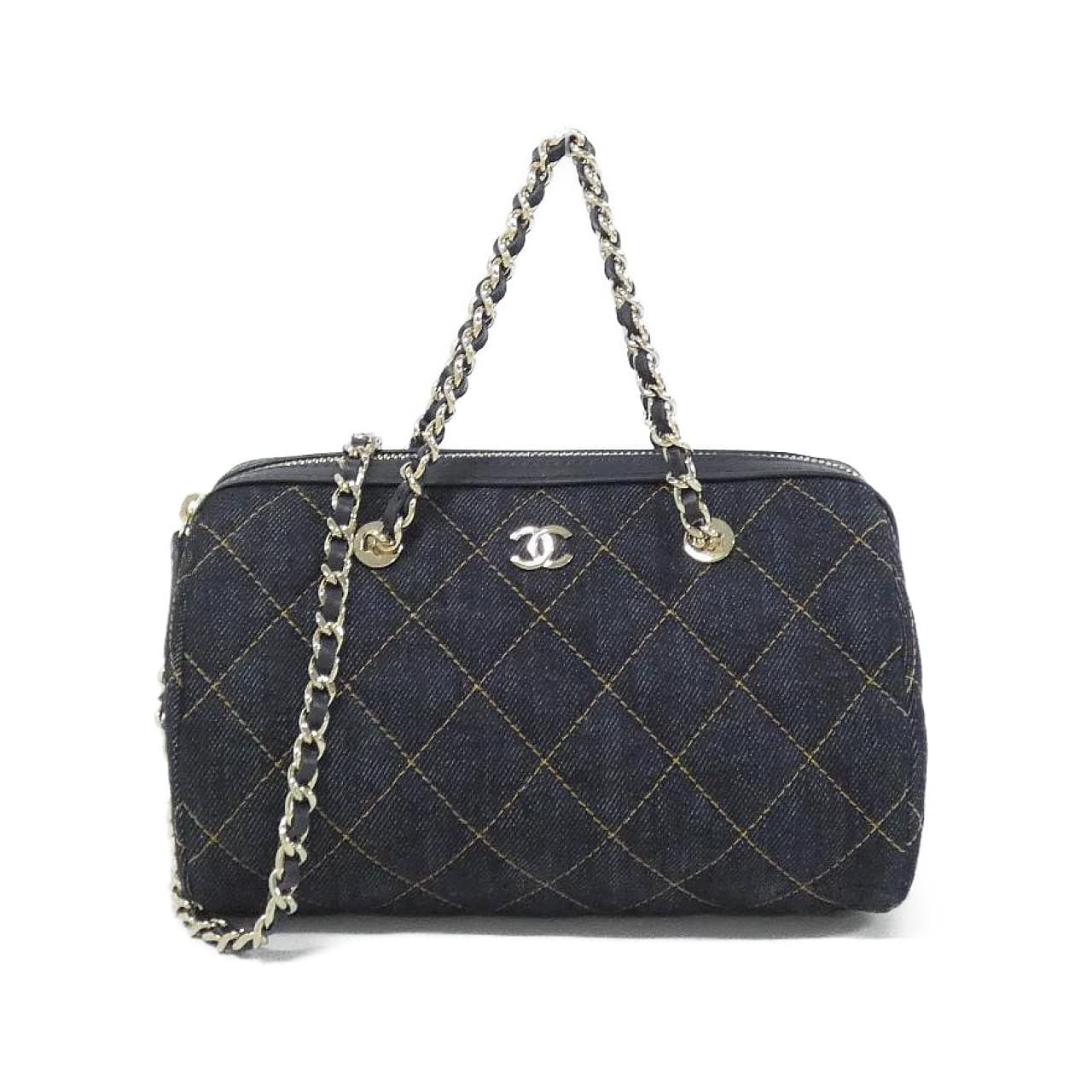 CHANEL Timeless Classic AP4474 Handbag Denim