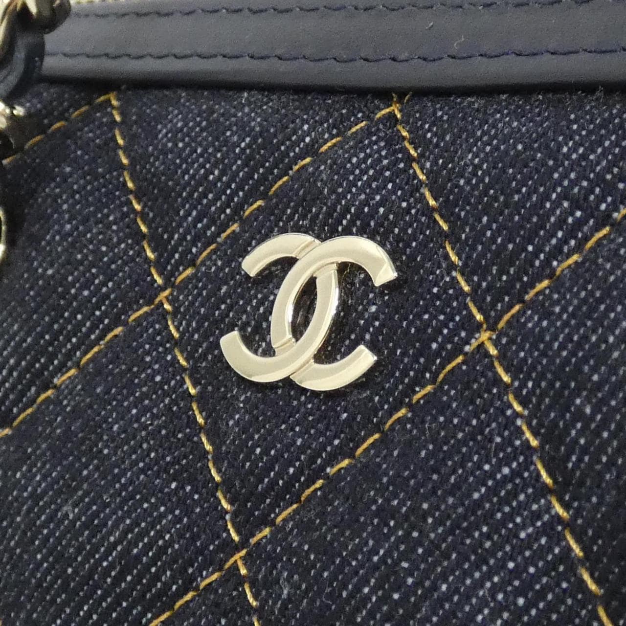 CHANEL Timeless Classic AP4474 Handbag Denim 4