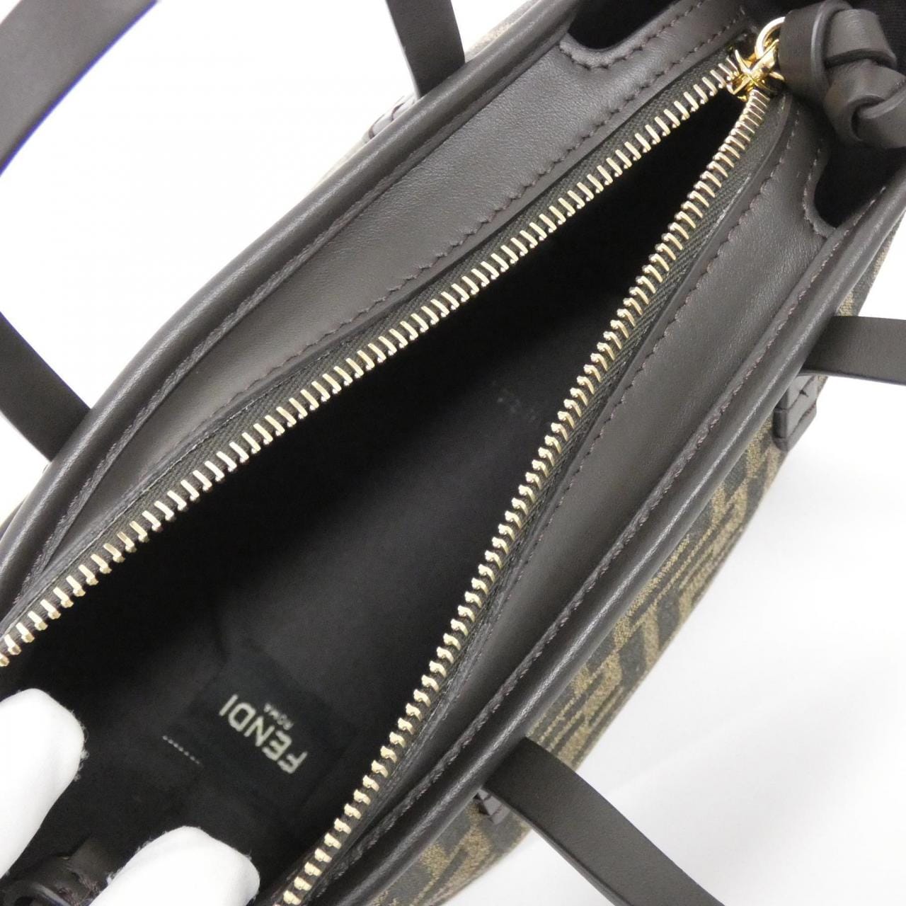 FENDI 8BS096 AFPN Shoulder Canvas 4