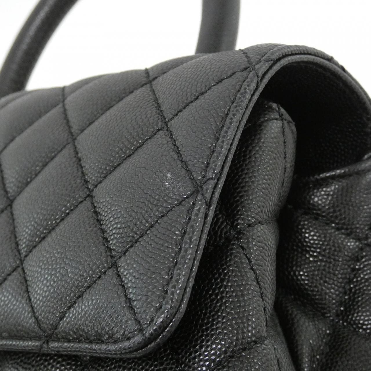 CHANEL Matelasse 92990 Handbag Grained Calfskin 5