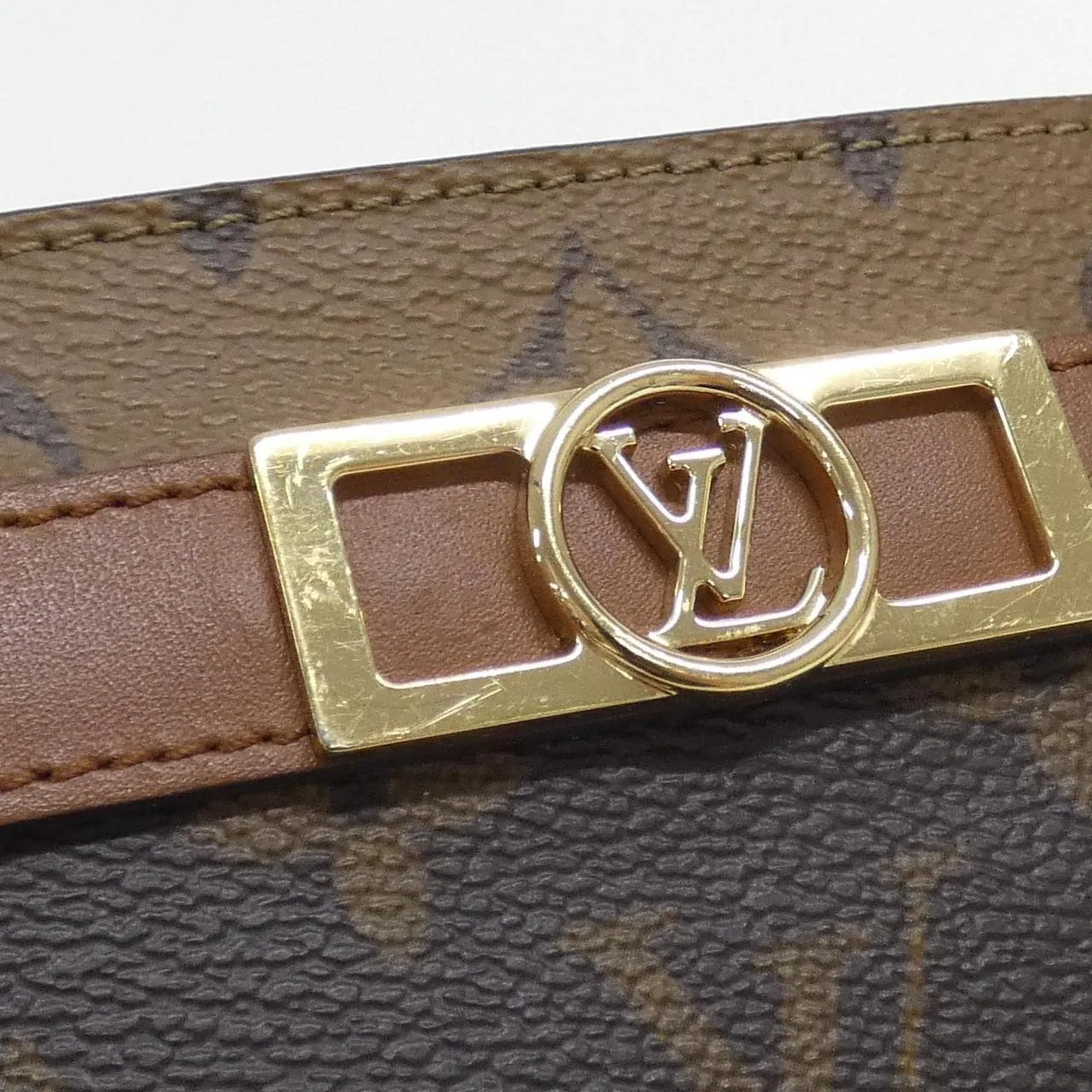 LOUIS VUITTON Dauphine M80594 Card Case Monogram 4