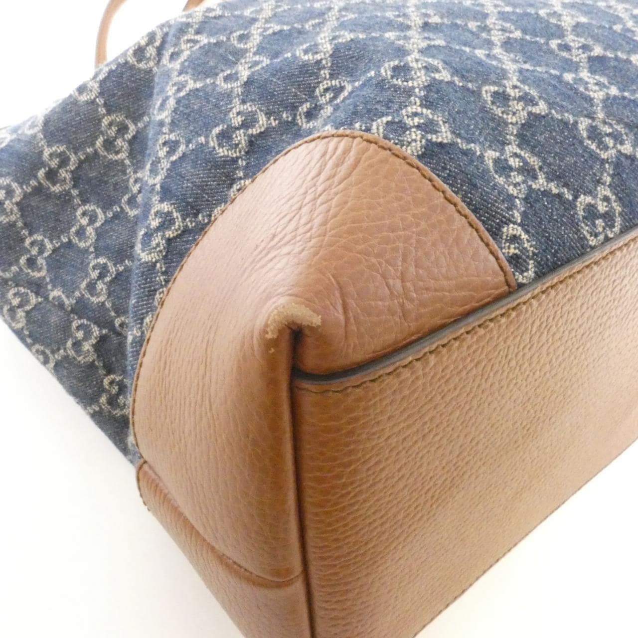 GUCCI 631685 2KQGG Handbag Denim 3