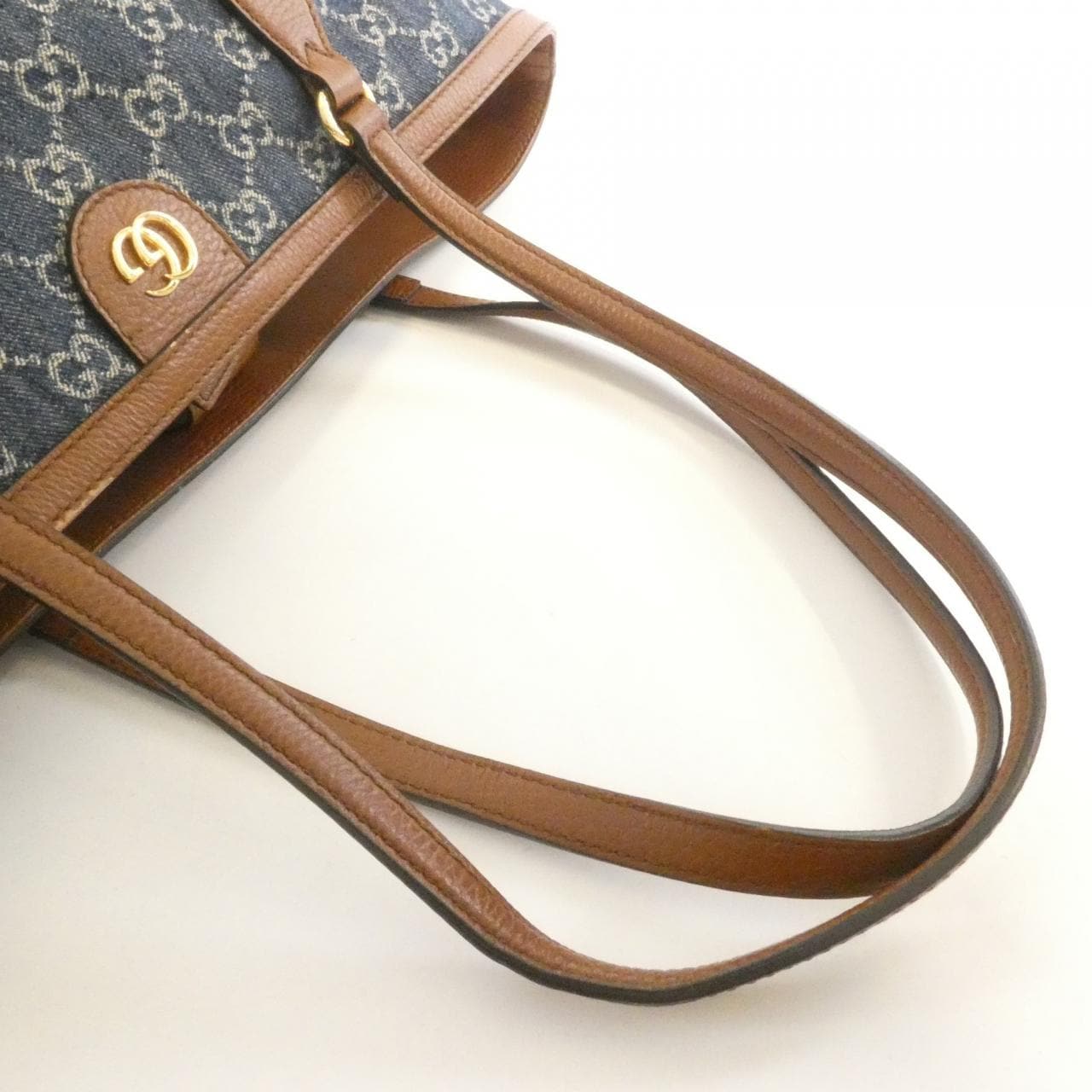 GUCCI 631685 2KQGG Handbag Denim 5