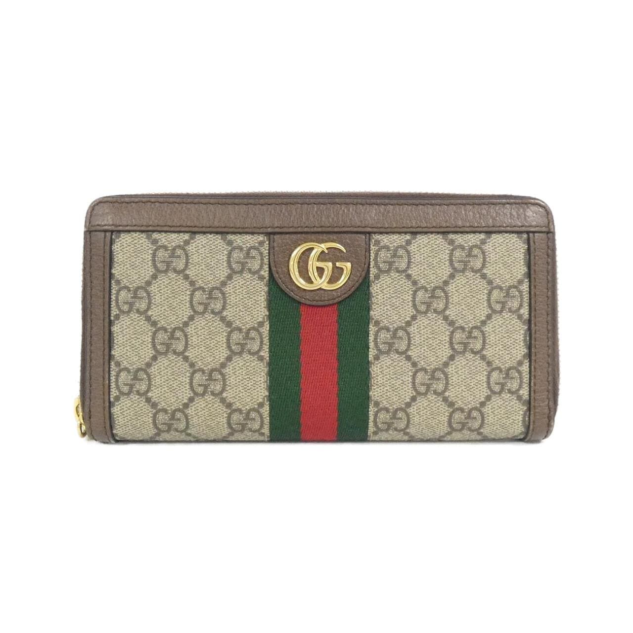 GUCCI 523154 96IWG 銀包 帆布