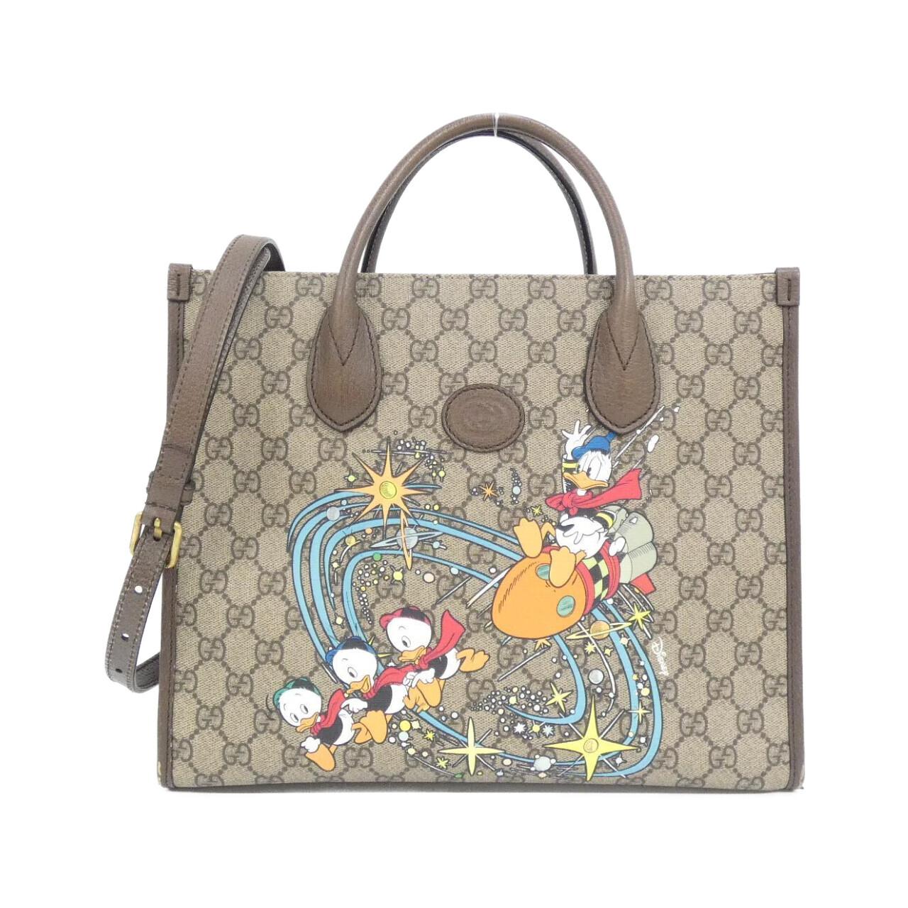 GUCCI 648134 2N0AT Handbag Canvas