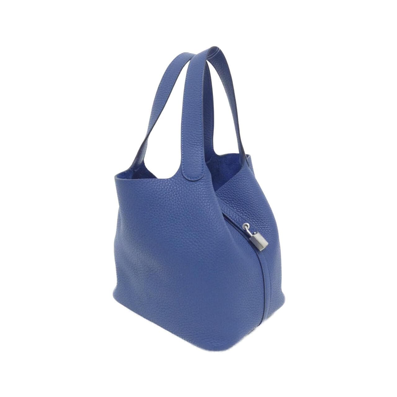 HERMES Picotin 060991CK Handbag Clemence