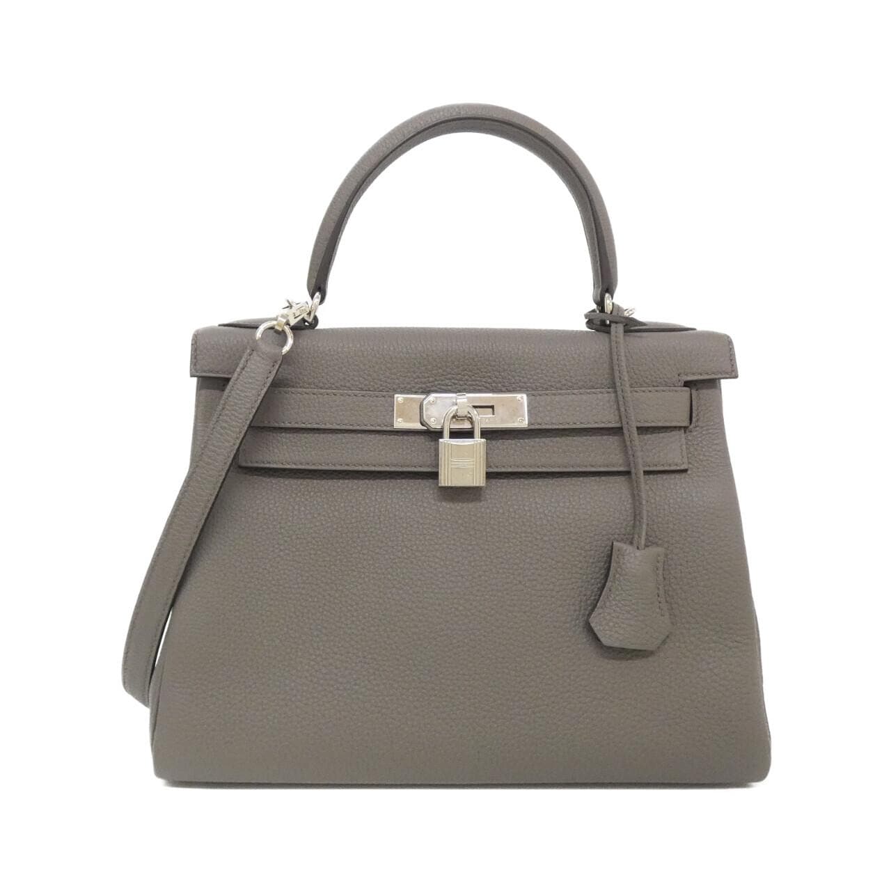 HERMES Kelly 030931CK Handbag Togo