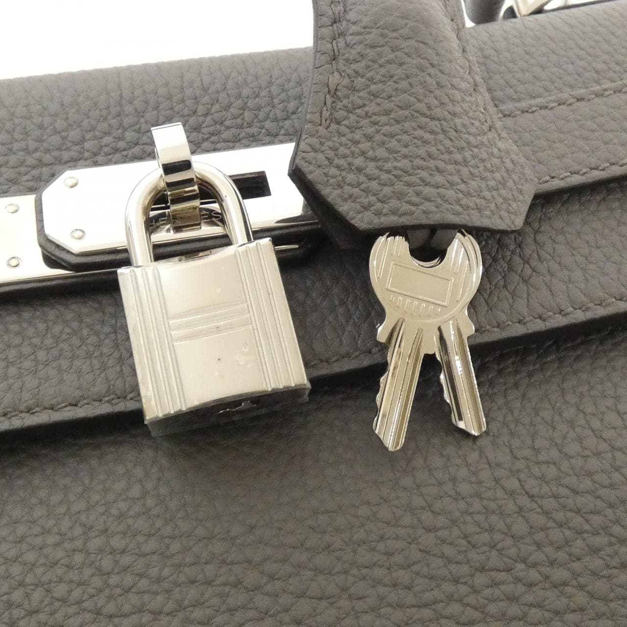 HERMES Kelly 030931CK Handbag Togo 4