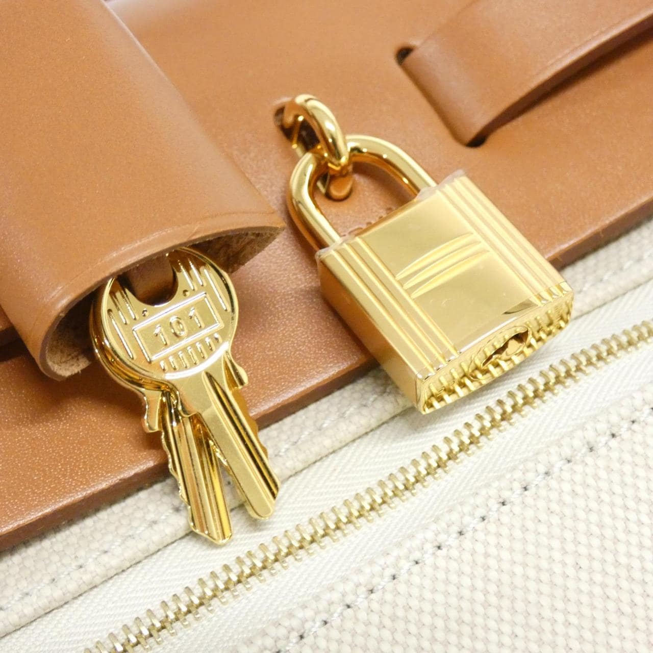 HERMES Herbag 078971CC Handbag 5