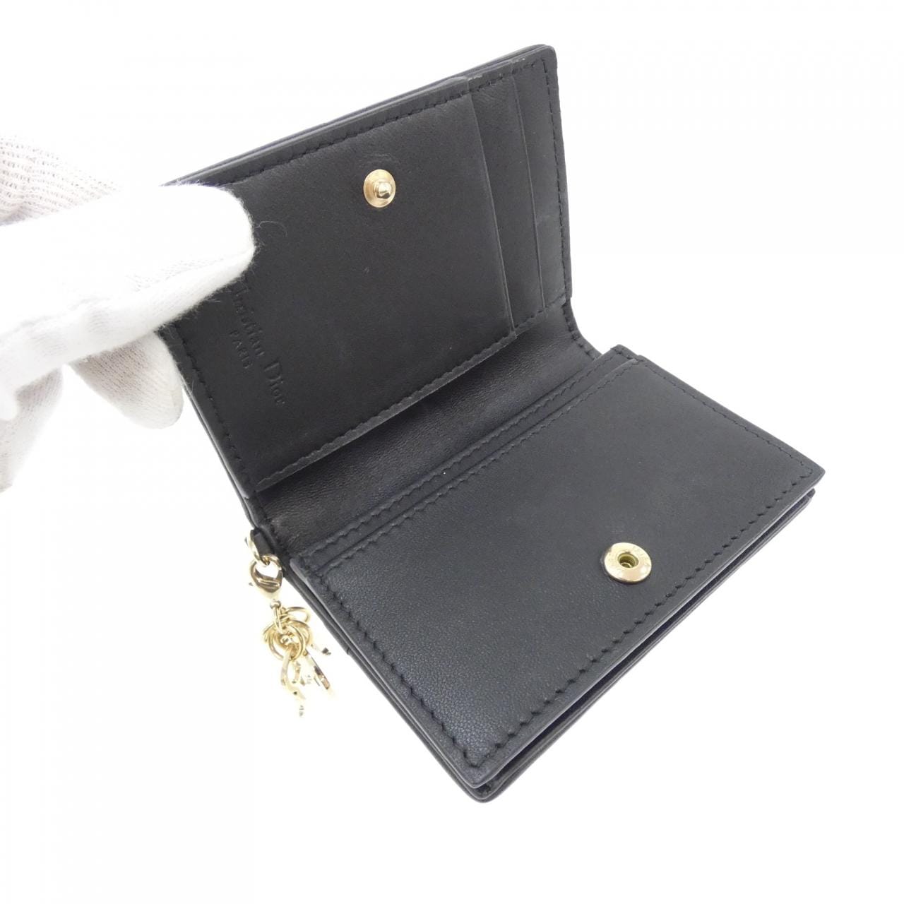 DIOR Lady Dior S0011ONMJ 卡片套 羊皮 4