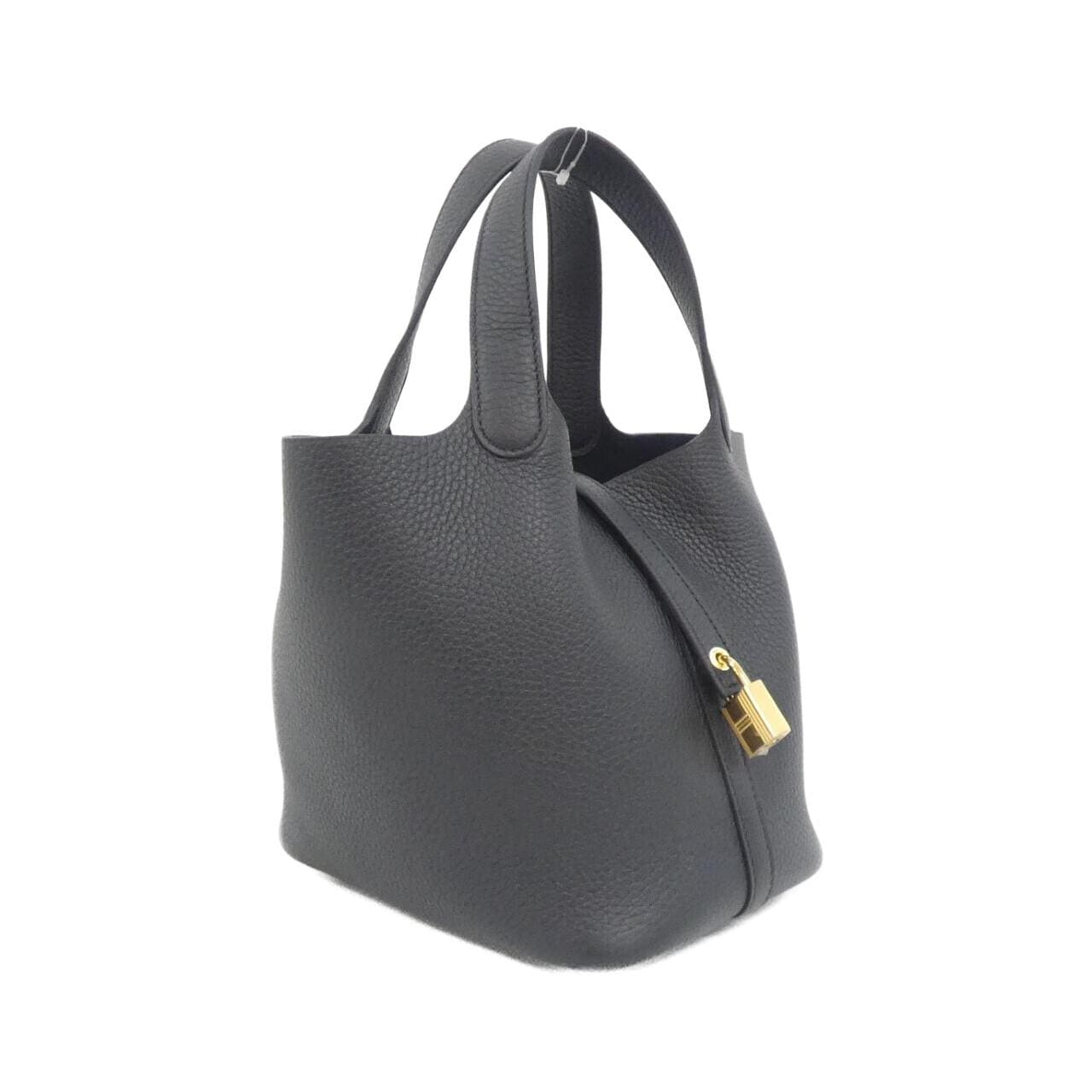 HERMES Picotin 056289CC Handbag Clemence
