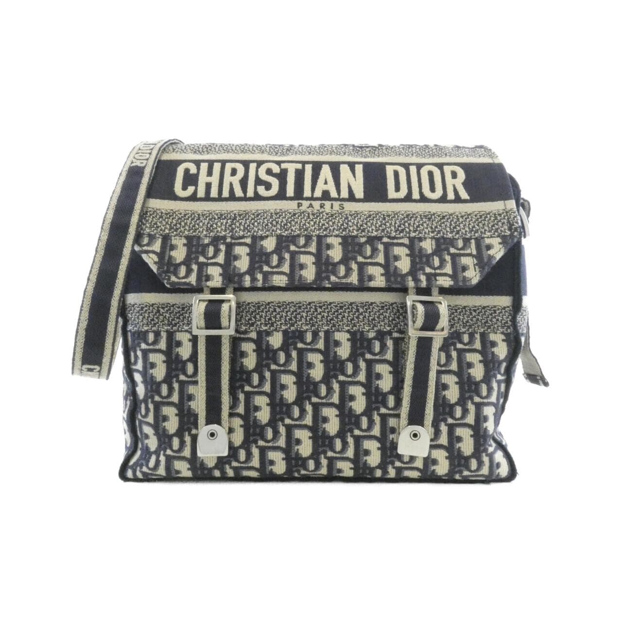 DIOR Book Tote M1291VRIW Shoulder Canvas