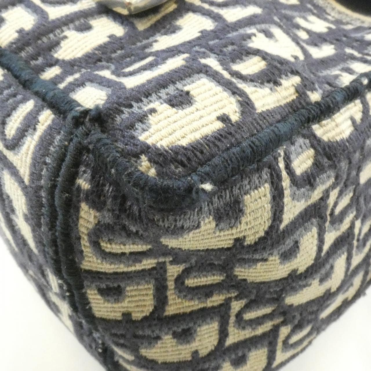 DIOR Book Tote M1291VRIW Shoulder Canvas 3