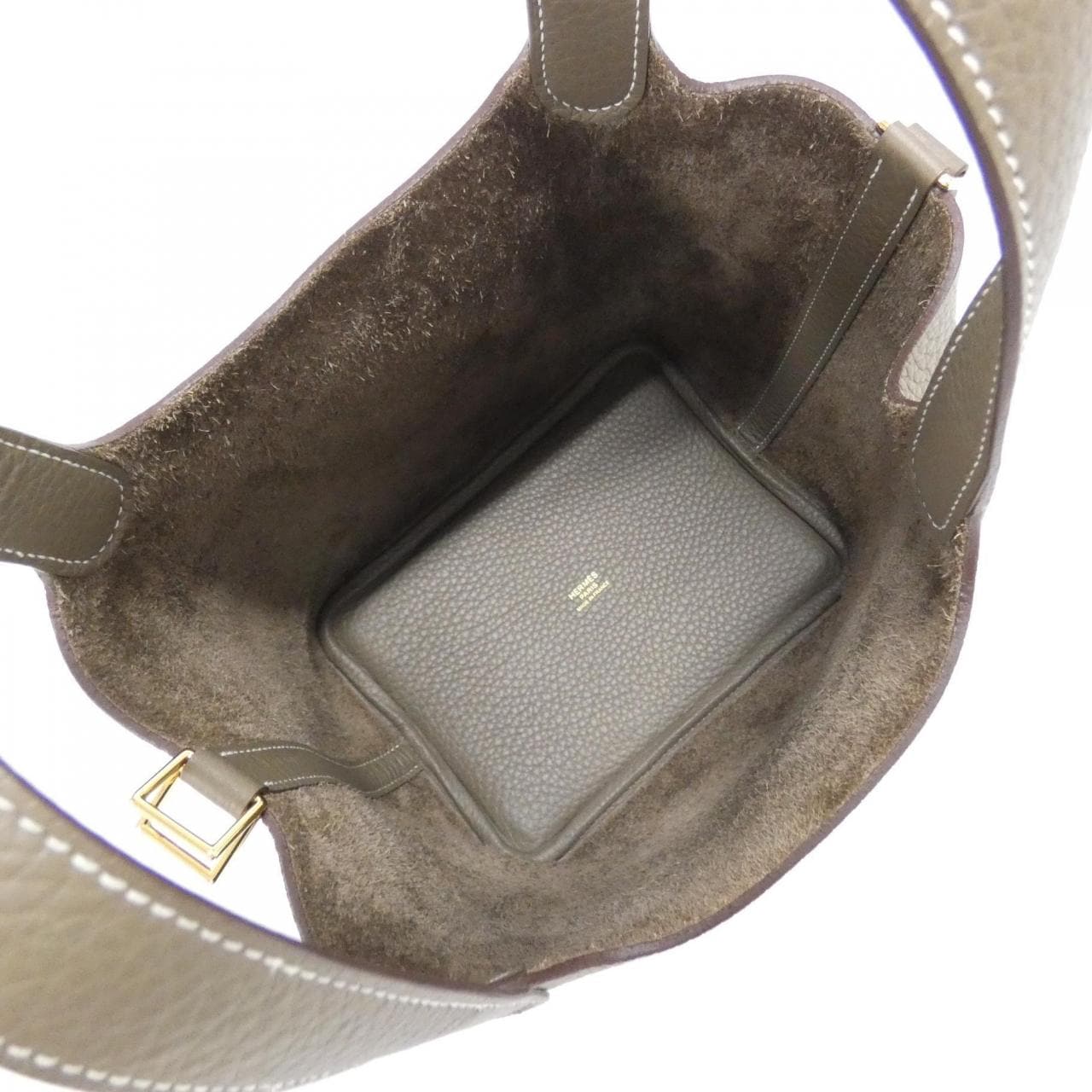 HERMES Picotin 056289CC Handbag Clemence 5