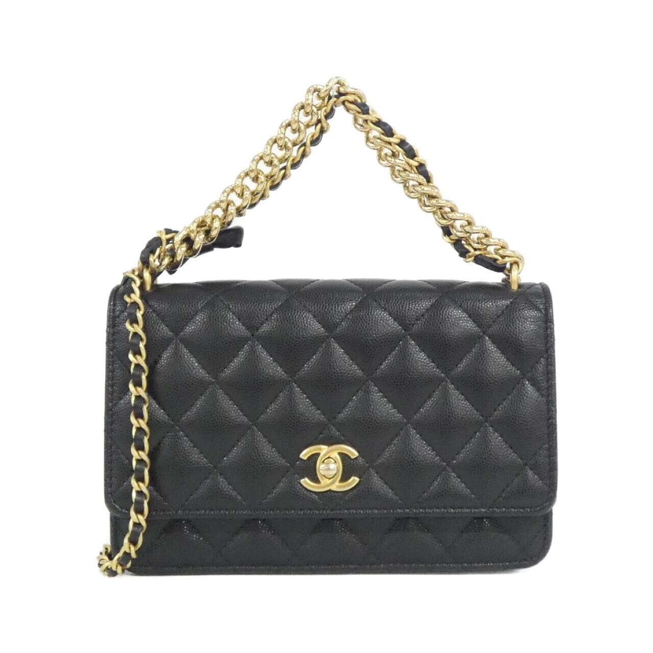 CHANEL Chanel 19 AP3910 Wallet Grained Calfskin