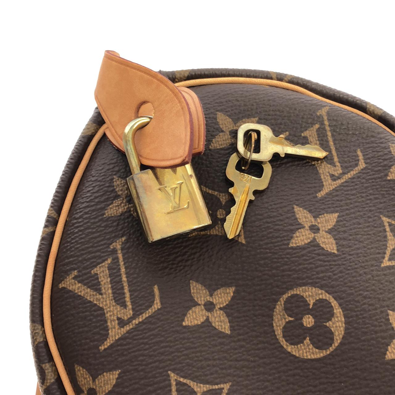 LOUIS VUITTON Speedy M41109 Boston Monogram 3