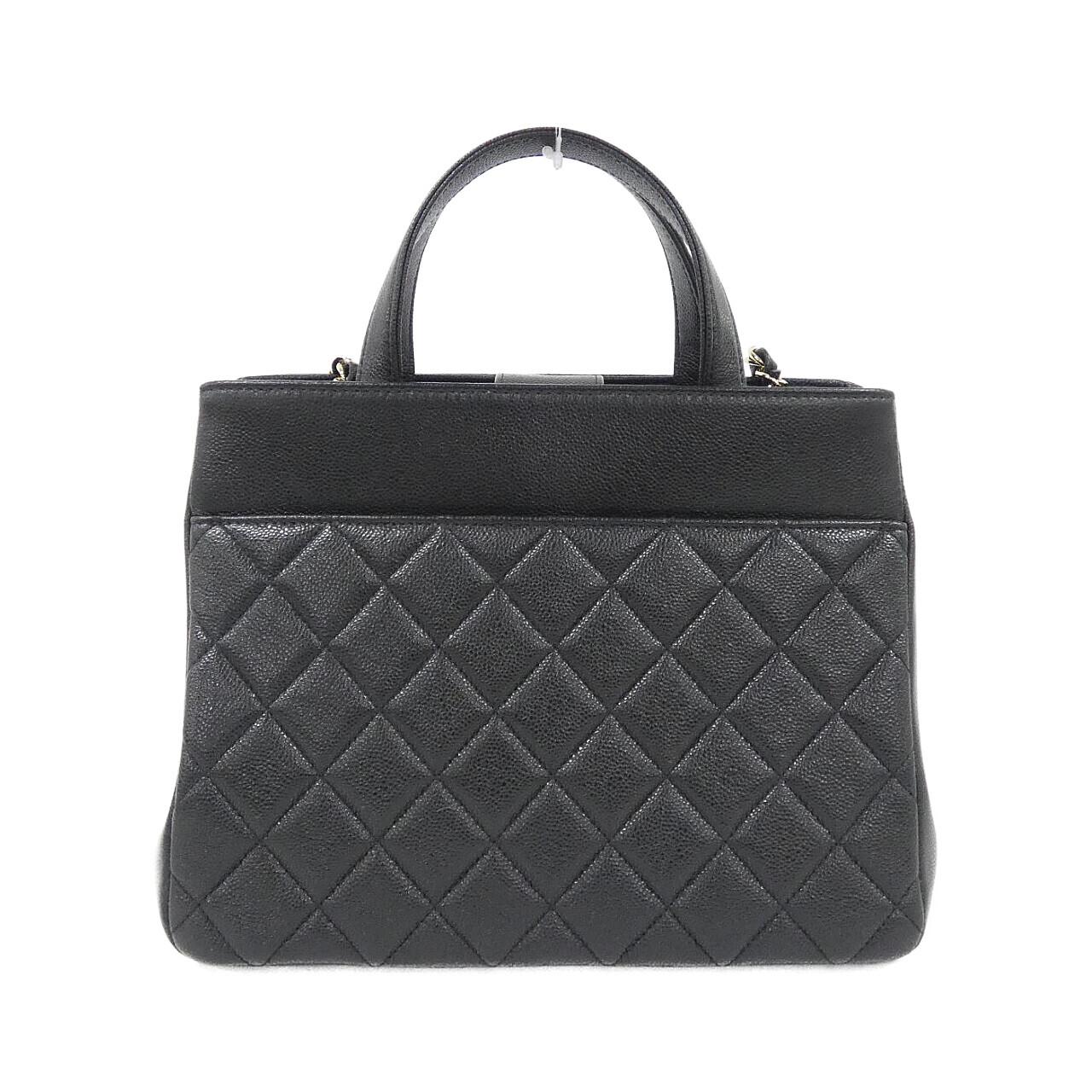 CHANEL 93750 Handbag Grained Calfskin 2