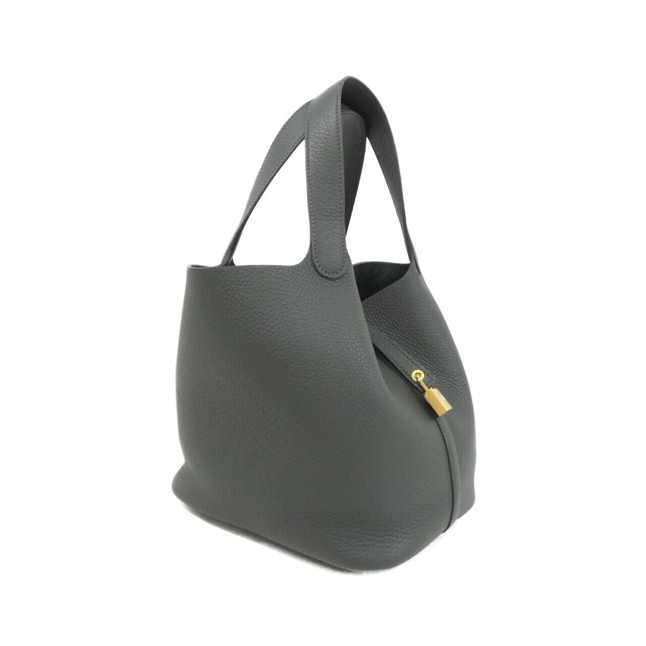 HERMES Picotin 060991CC Handbag Clemence