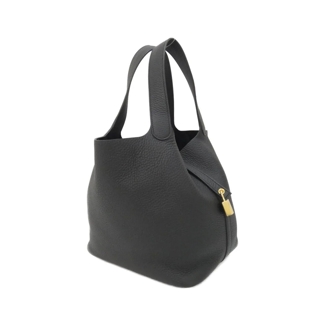 HERMES Picotin 060991CC Handbag Clemence