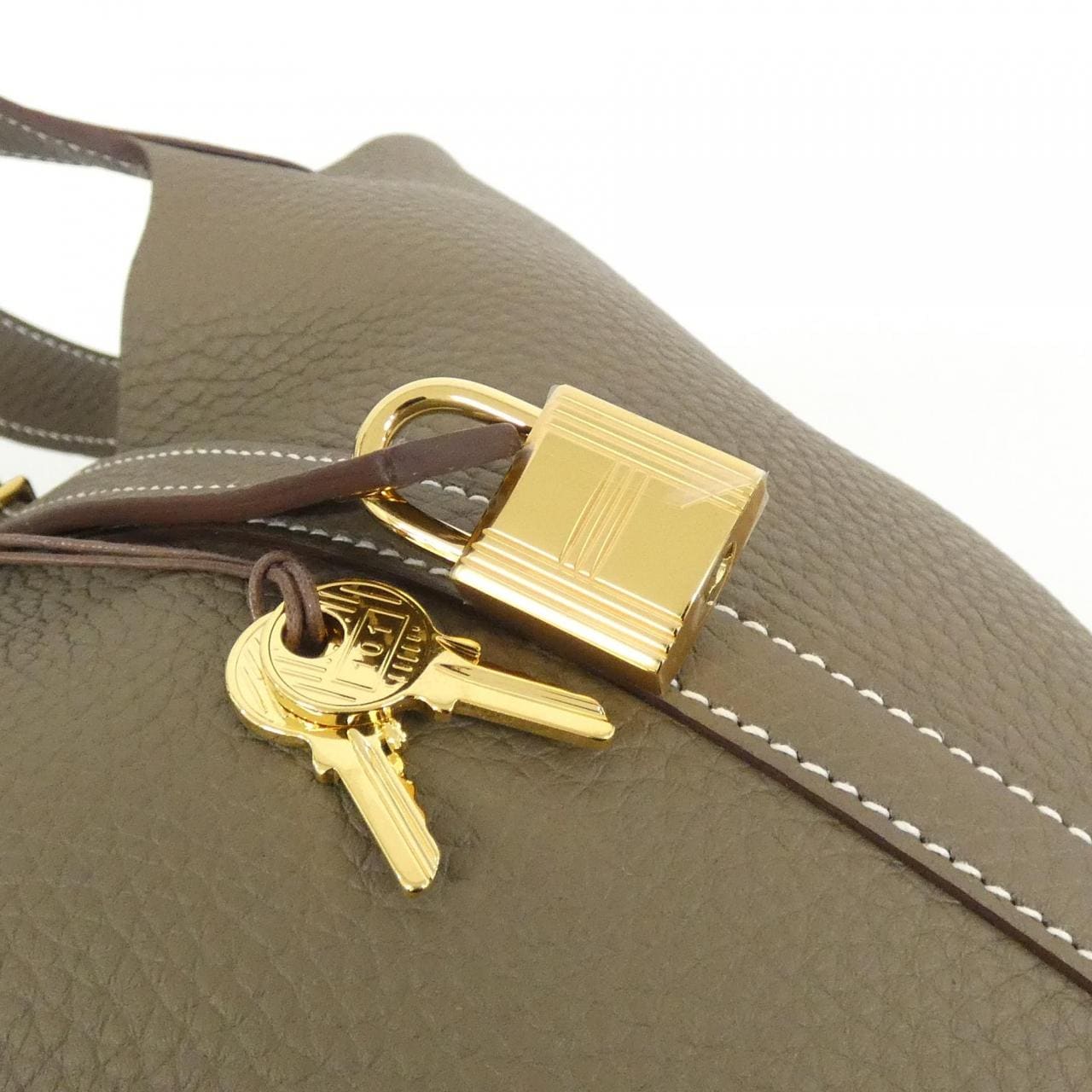 HERMES Picotin 056289CC Handbag Clemence 3