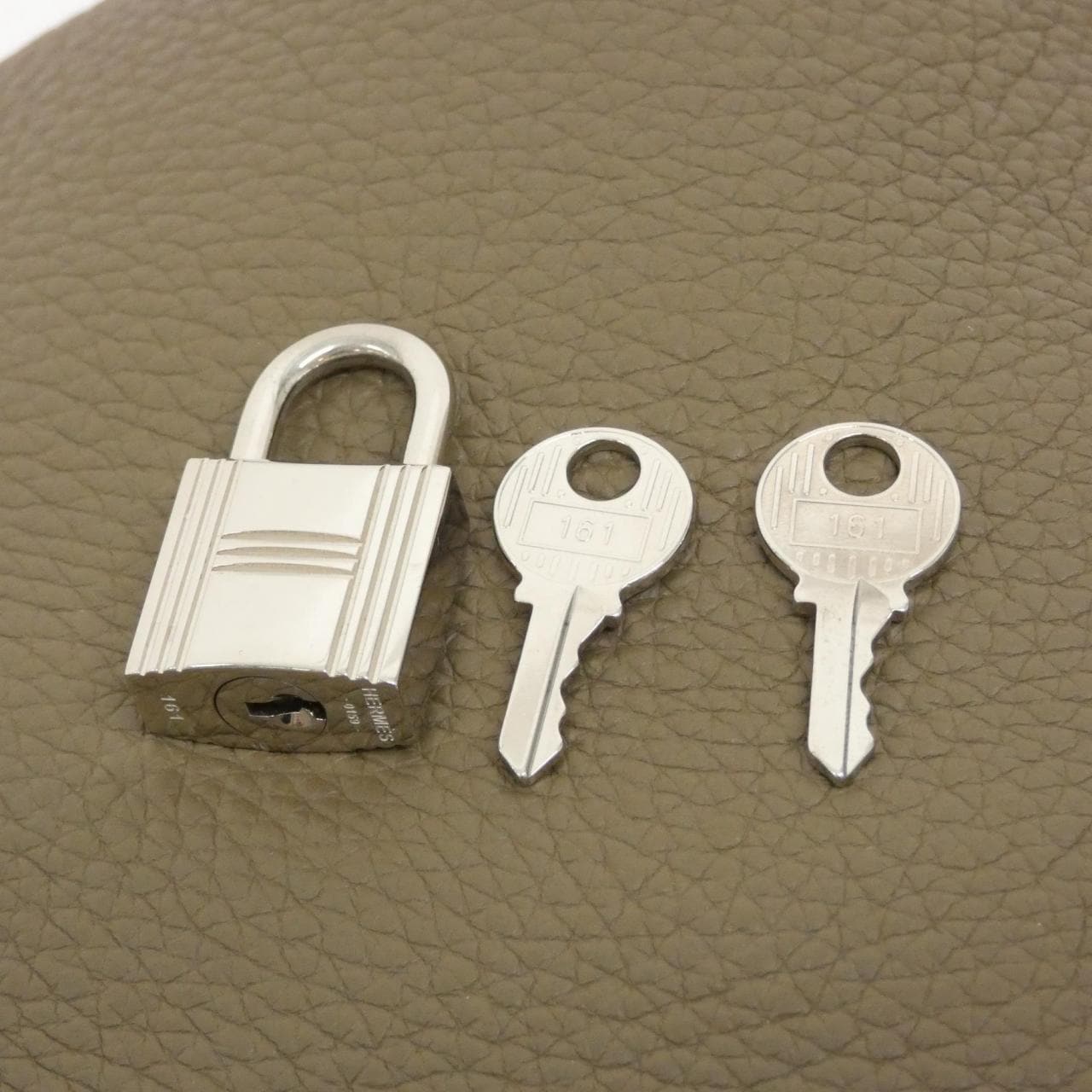 HERMES Picotin 060991CK Handbag Clemence 5