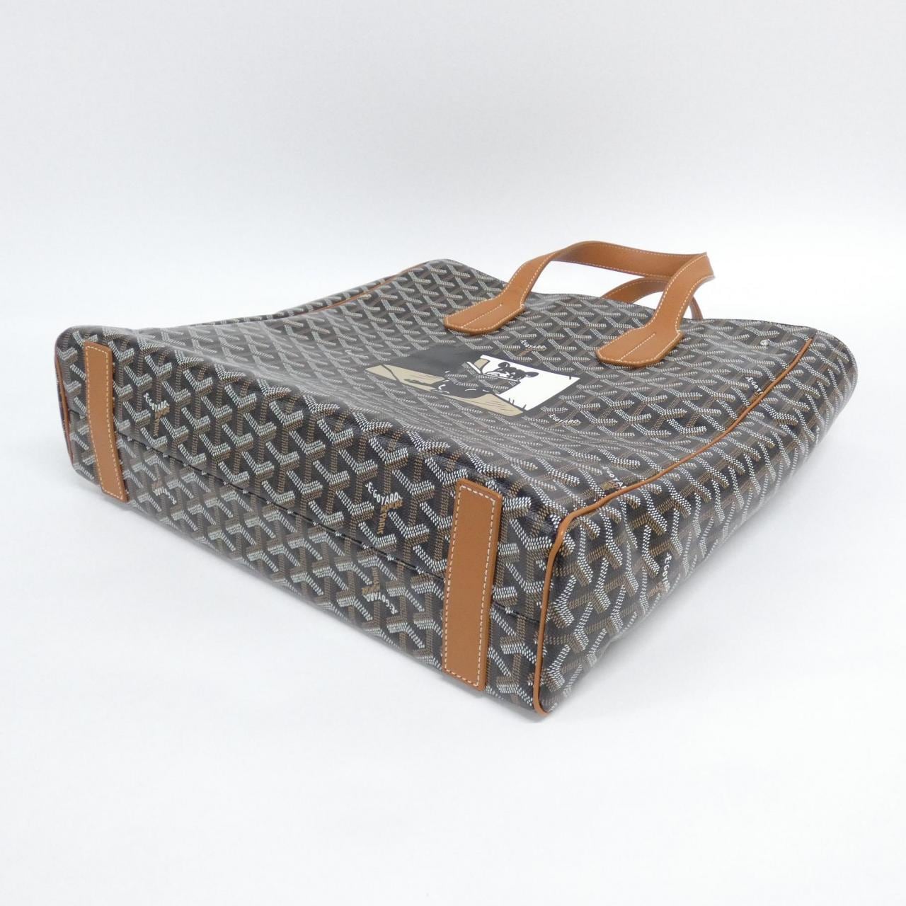 GOYARD AMA VOLTAIRE Handbag Canvas 3