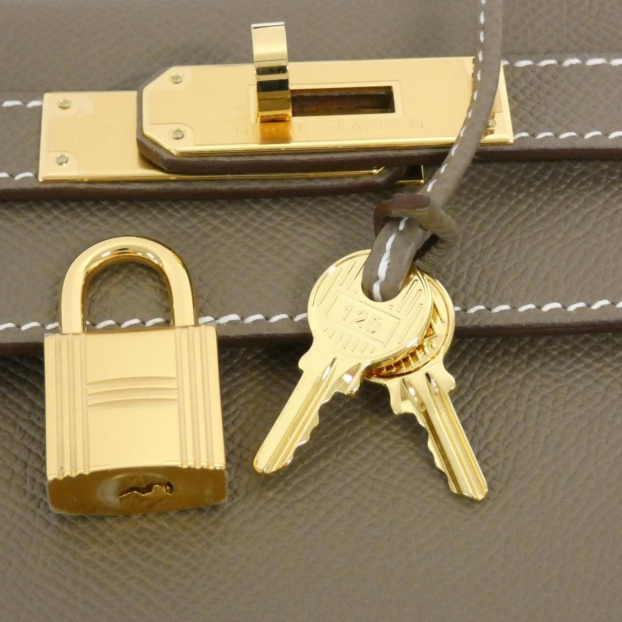 HERMES Kelly 042319CC Handbag Epsom 4