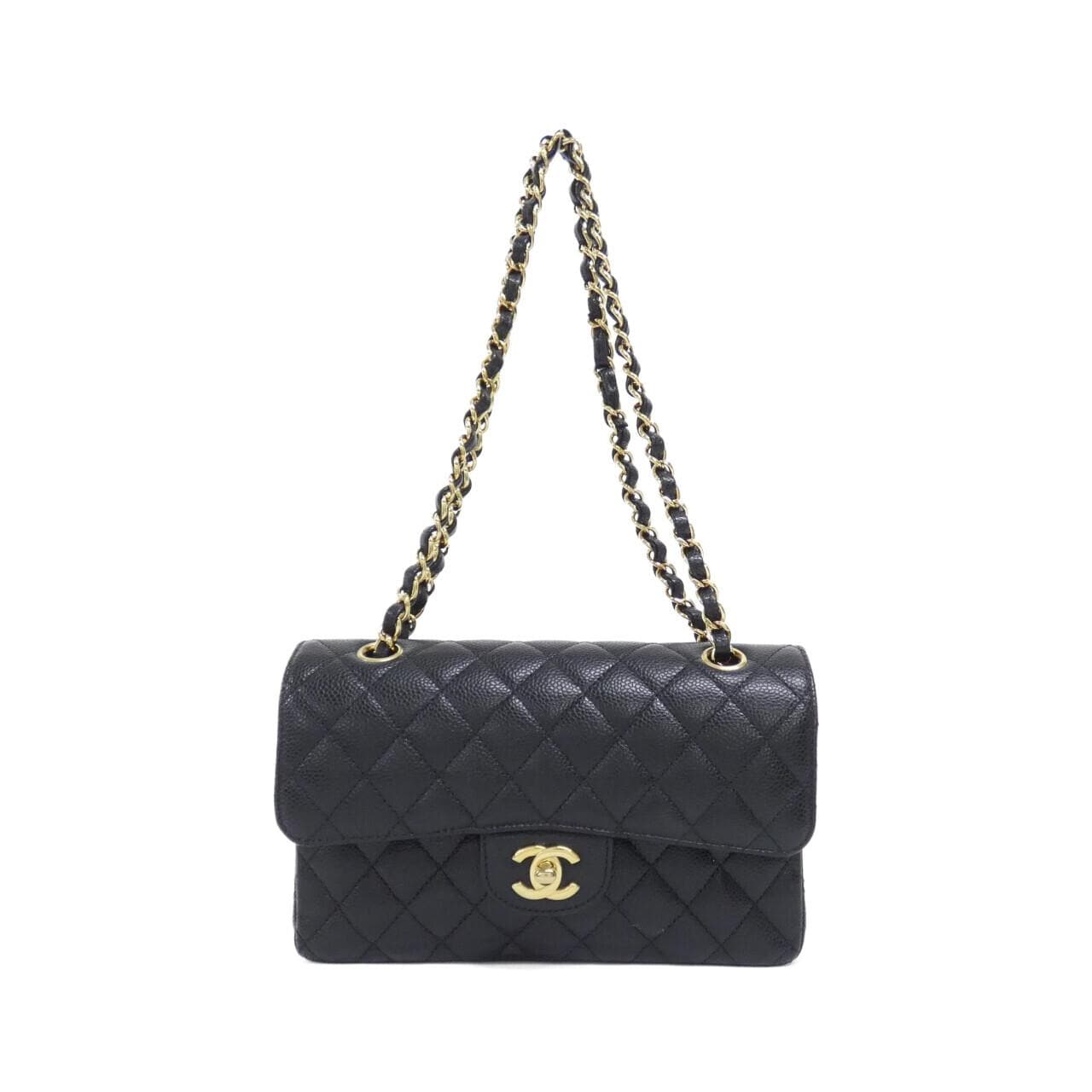 CHANEL Matelasse 1113 Shoulder Grained Calfskin