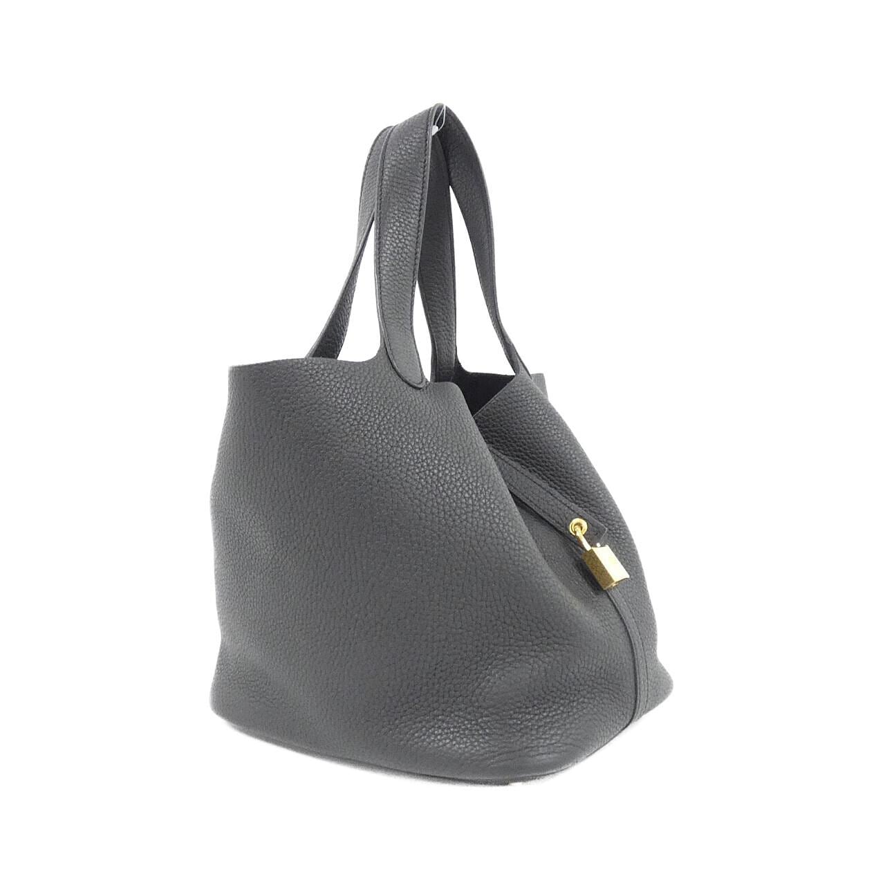 HERMES Picotin 060991CC Handbag Clemence