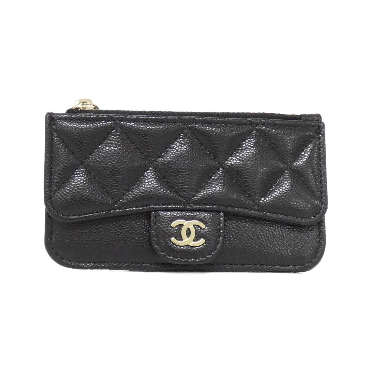CHANEL Timeless Classic AP2570 Card Case Grained Calfskin