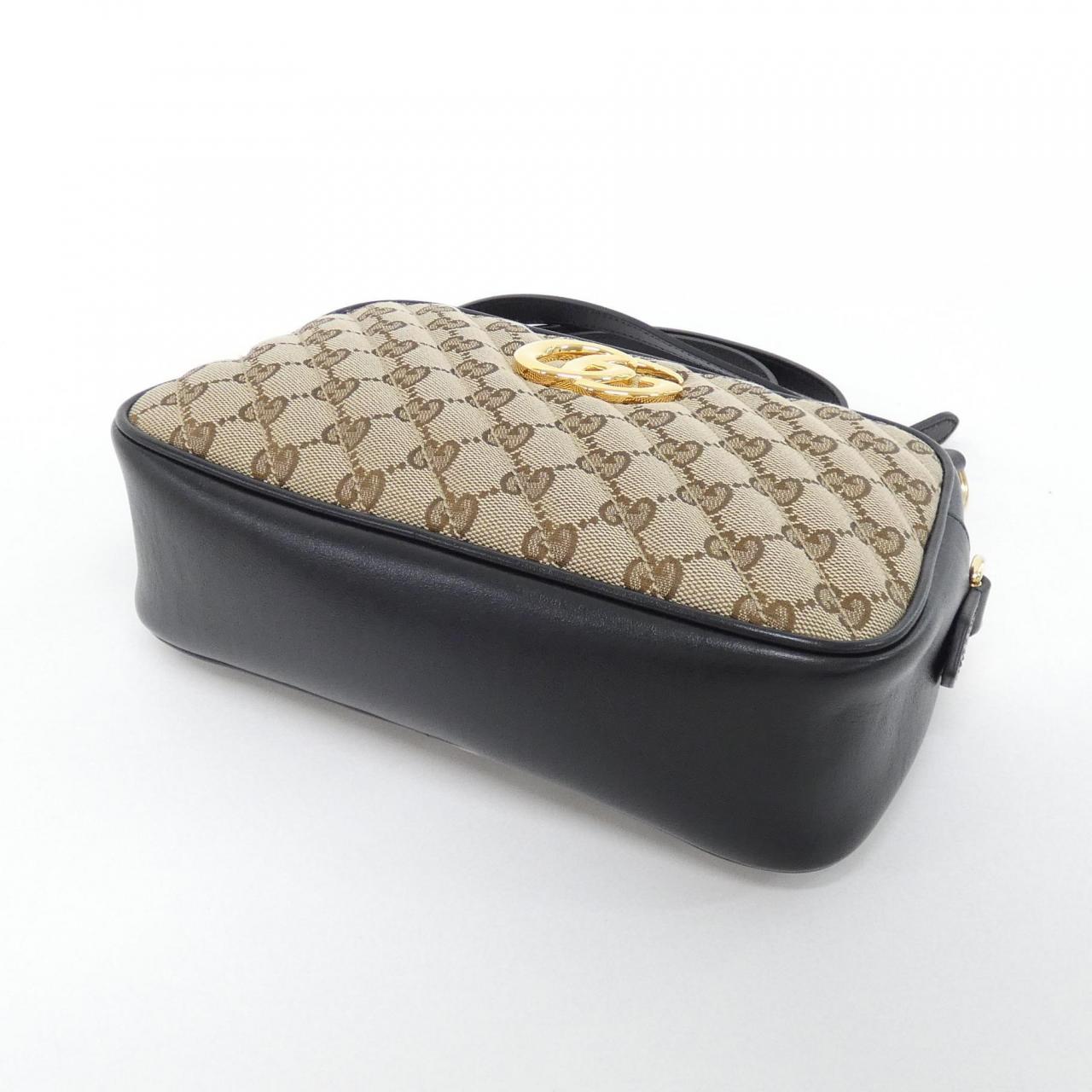 GUCCI Marmont 447632 HVKEG Shoulder Canvas 3