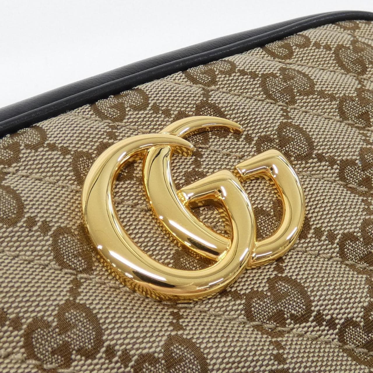 GUCCI Marmont 447632 HVKEG Shoulder Canvas 4