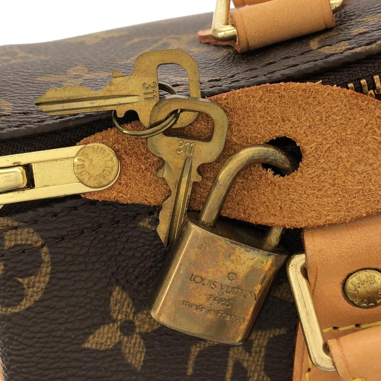 LOUIS VUITTON Speedy M41526 Boston Monogram 4