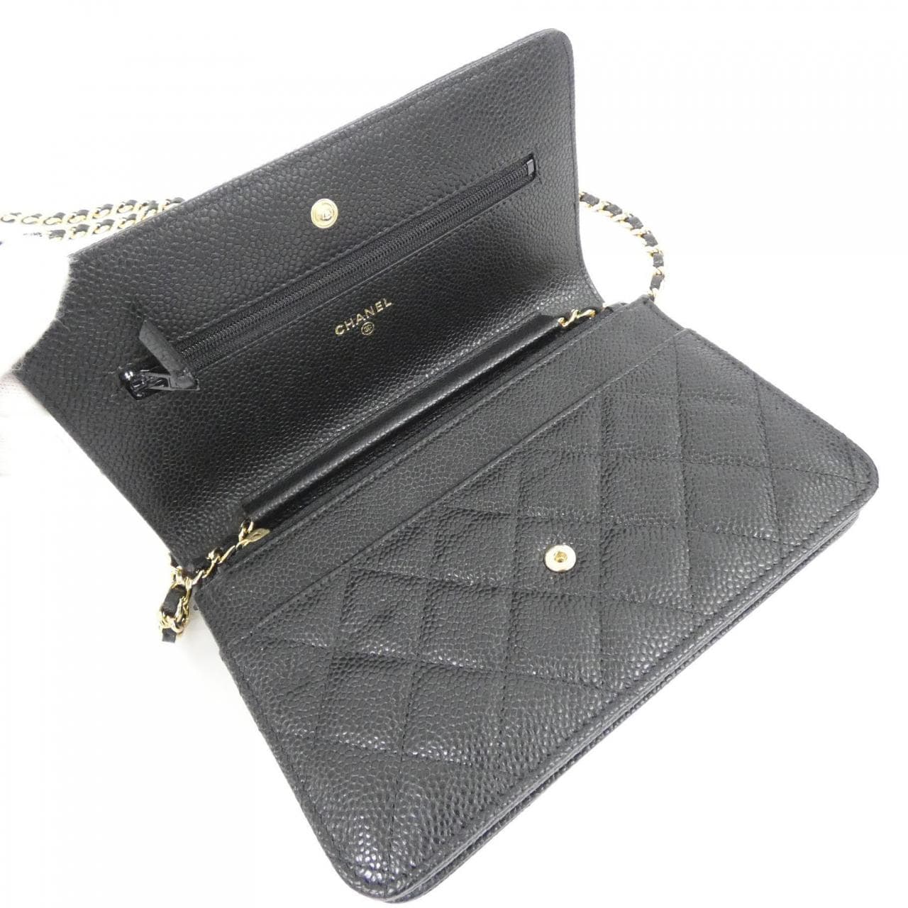 CHANEL Timeless Classic 33814 Wallet Grained Calfskin 5