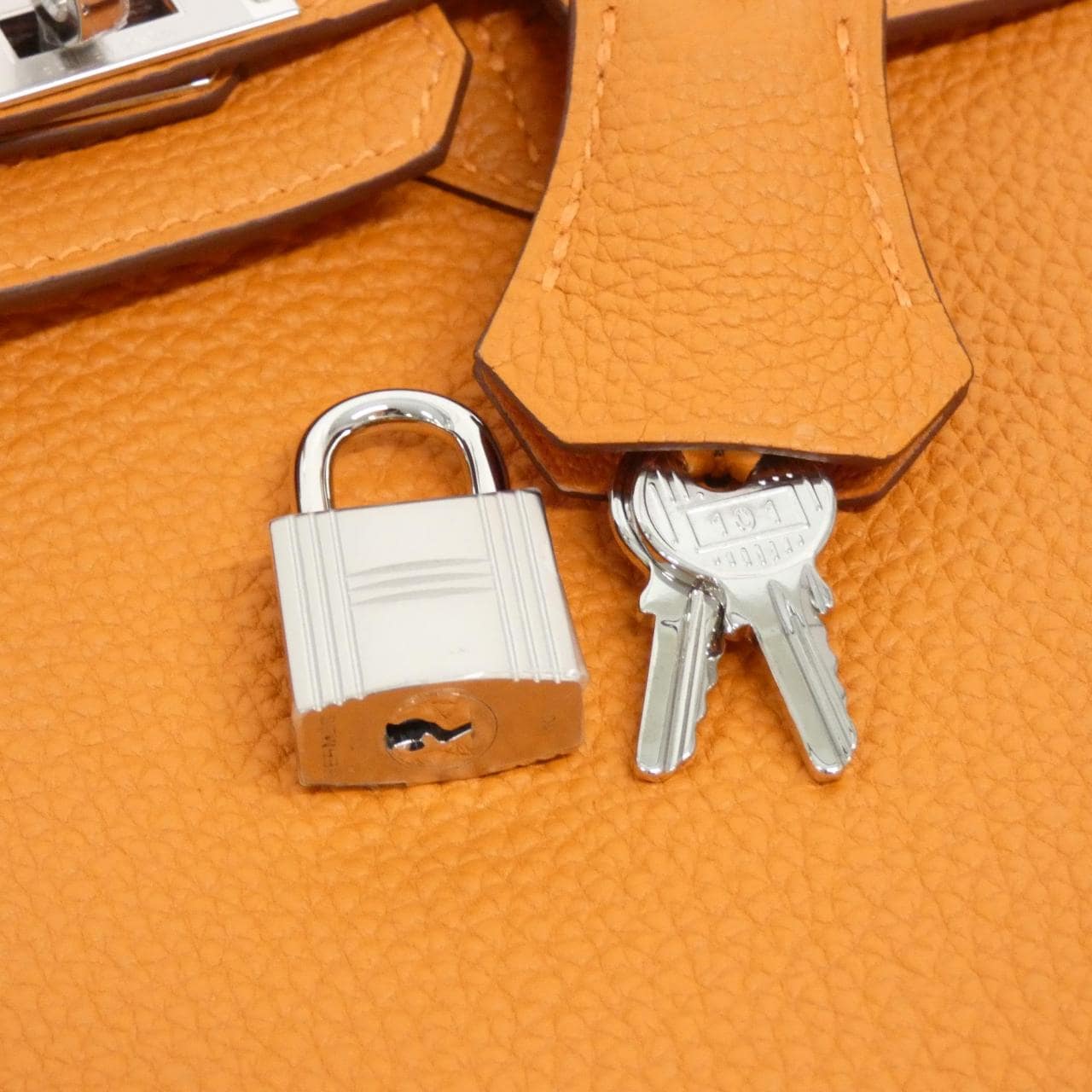 HERMES Birkin 041344CK Handbag Togo 4
