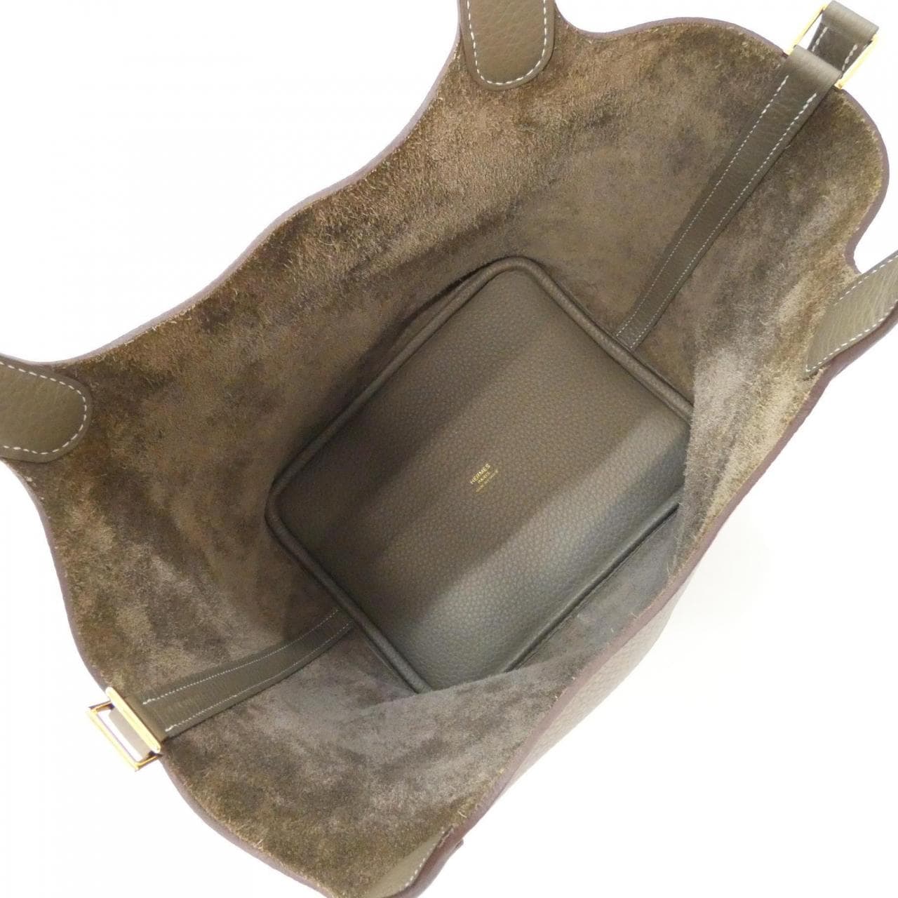 HERMES Picotin 060991CC Handbag Clemence 5