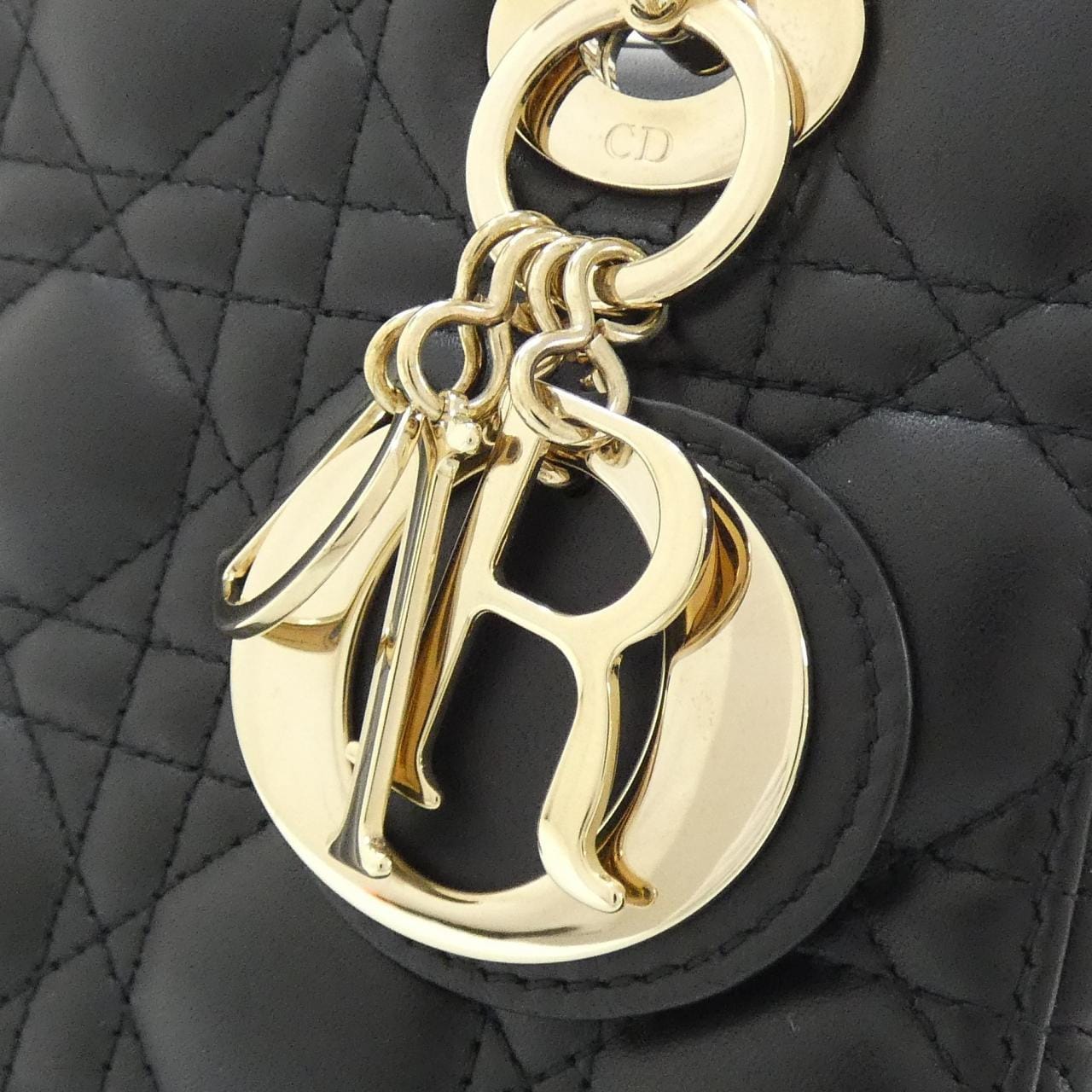 DIOR Lady Dior M0538ONGE Handbag Lambskin 4