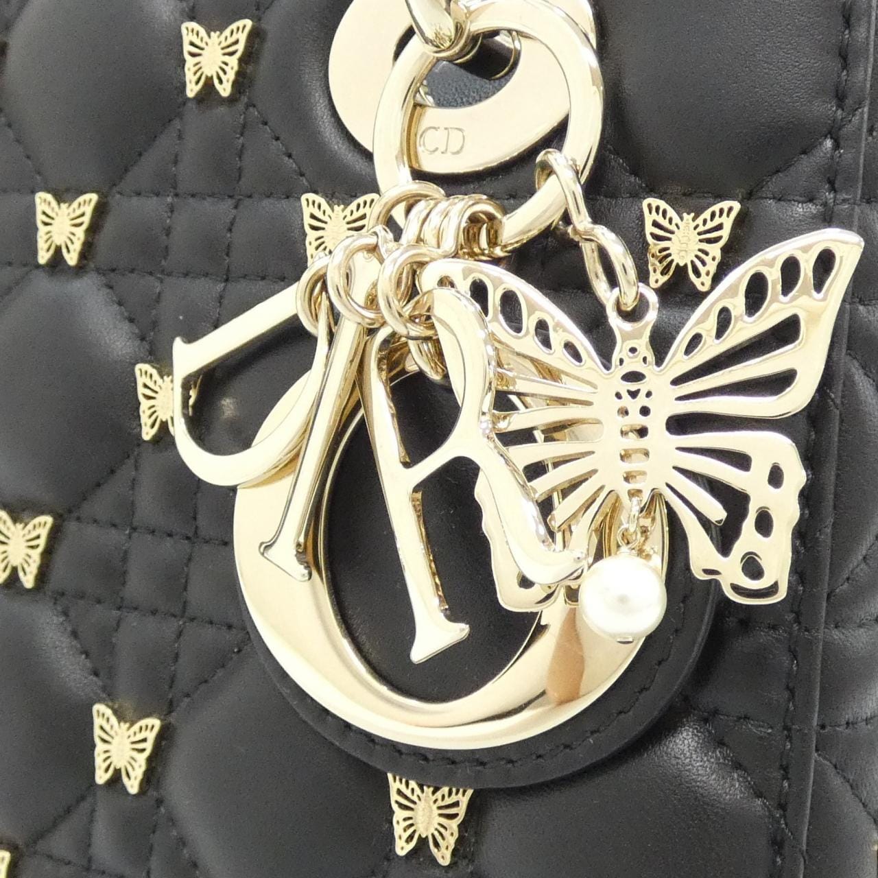 DIOR Lady Dior M0531ONHZ Handbag Lambskin 4