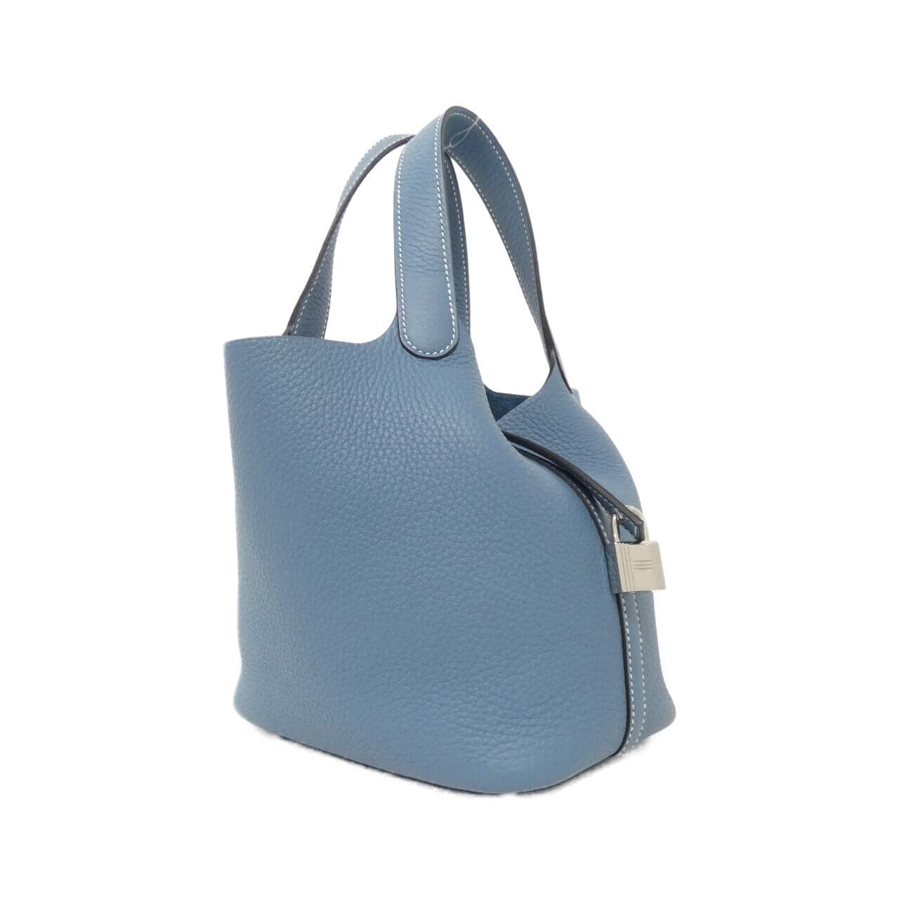 HERMES Picotin 056289CK Handbag Clemence